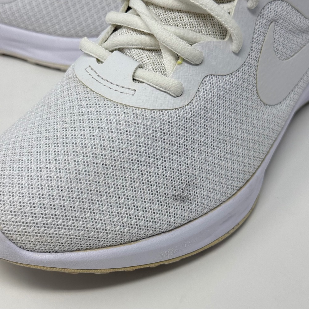 Nike Revolution 6 Mens White Running Shoes Athletic Sneakers‎ Size 9 - Picture 2 of 11